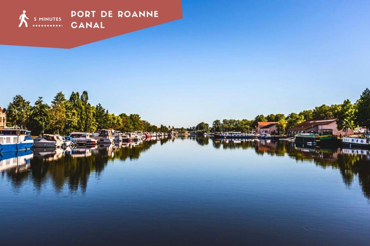 Artgold * Logement Haut De Gamme Spa Roanne Bagian luar foto
